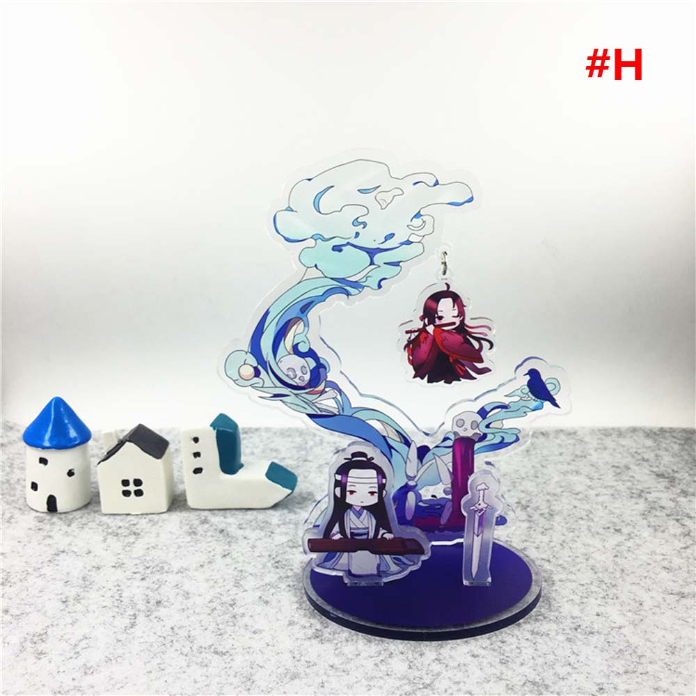 of Demonic Lan WangJi Figure Model Toys Acrylic Stand Figure Mo Dao Zu Shi Figure Model Plate