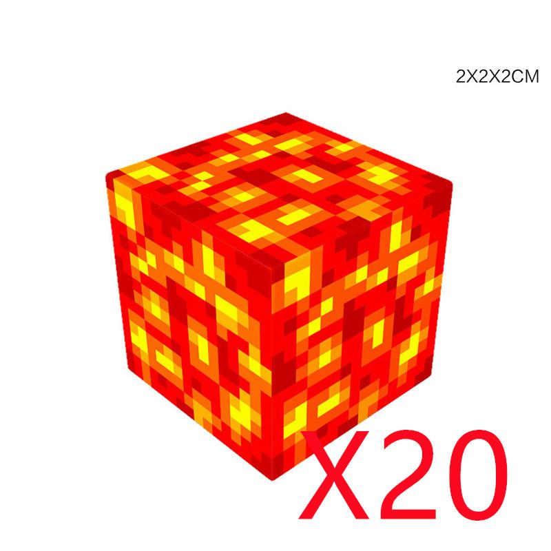 Pixel-Stil Mineral Magnet Welt Magnetische Bausteine Montage Ersatzteile Sensorisches Spielzeug für Kinder DIY Tierwürfel Grundplatte
