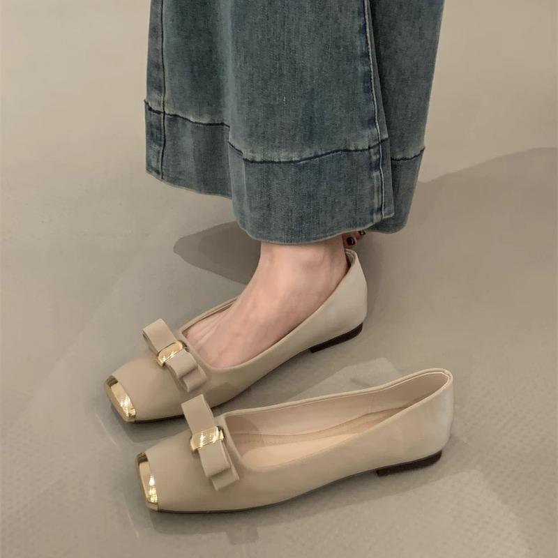 XINZHOU temperament gentle design sense commuting single shoes women's shoes 2025 Chinese New Year with skirt evening grandma shoes