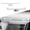 For Hyundai Custo    2024 Stainless Steel Car Glove Box Upper Trim Decoration Cover Frame Stick Interior Accessories