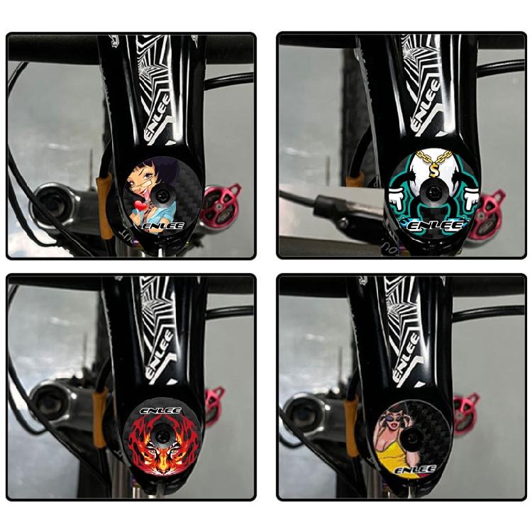 Nakrętka Top Cap widelca przedniego roweru, Nakrętka i Śruba sterów rowerowych, Pokrywa dekoracyjna do jazdy