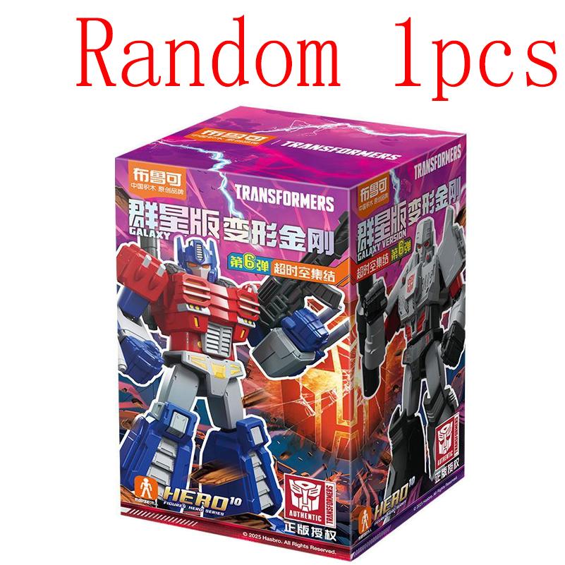 Giocattoli Originali Transformer Blind Box Versione Difensore 1 2 3 Optimus Prime Starscream Bumblebee Blocchi da Costruzione Action Figure