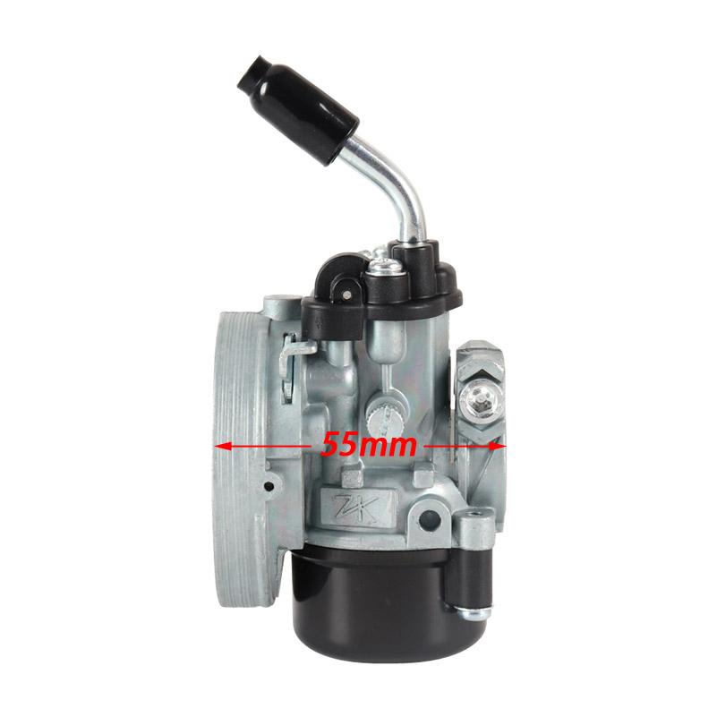ATV 49cc Performance 19mm Carburetor 58mm Air Filter cable Assembly for 2-stroke 49cc 50cc 60cc 66cc 80cc Mini Pocket Bike Group