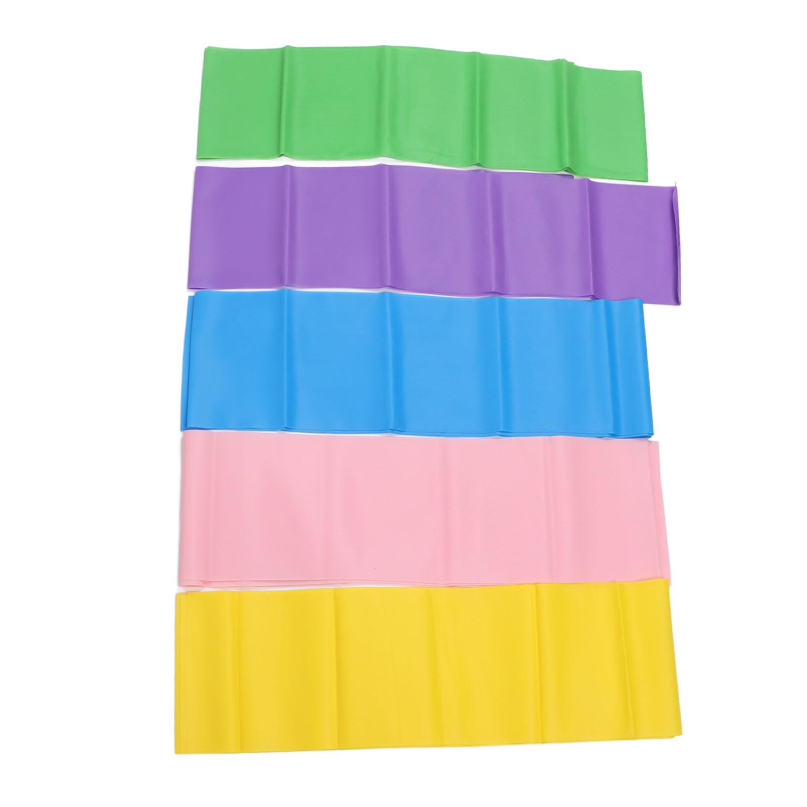 

5PCS Resistance Band Thickened 2m Length 36lb High Strength Stretch Band for Men Women Workout Training Fitness