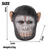 Caesar Gorilla Mask Halloween Masquerade Horror Prank cosplay Simulated latex headgear