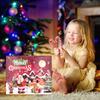 Christmas Surprise Bracelet Set 24 Grid Festive Designs Cartoon Decoration Blind Box with Santa Snowflakes