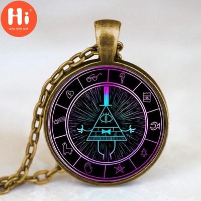 Hi Drama Cartoon WHEEL Steampunk Pendant Necklace 1pcs/lot Long Chain Mens Womens for Xmas Gift