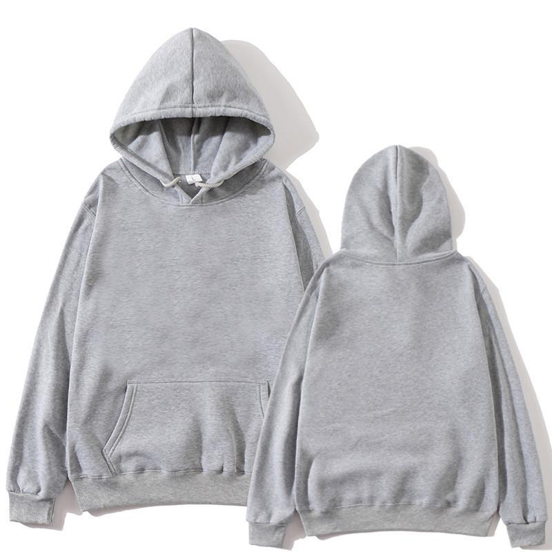 Hoodies Sweatshirts Unisex Men's Women's Autumn Winter Versatile Fleece Hoodie Simple