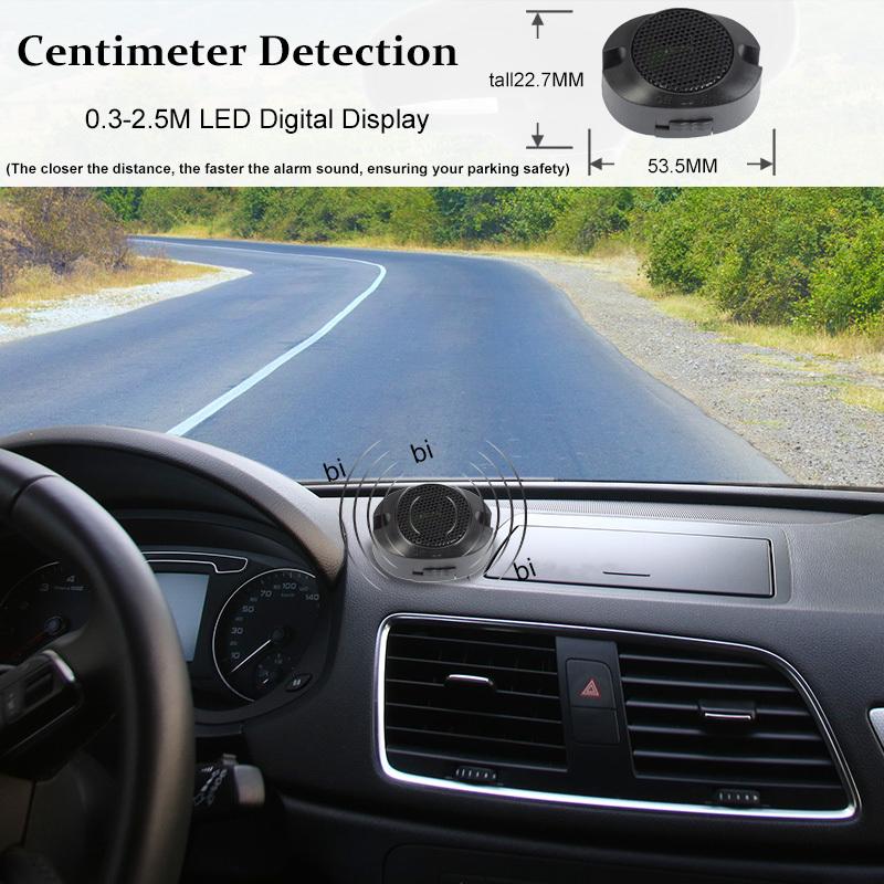 Car Parking Sensor Backup Radar Reversing Assistance Aid Kit with Audio Buzzer Alarm Parking Radar System Car Parking Sensors