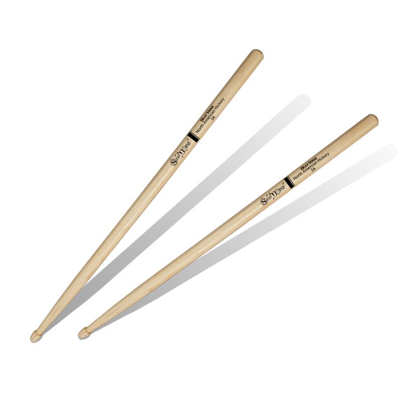 Cross-Border Drum Set: Jazz Set for Beginners with Maple, Oak, Walnut 5A Drumsticks. Custom Logo Available.
