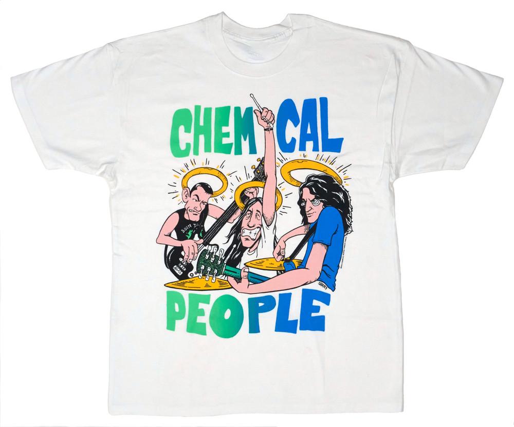 

Live In Concert Funny Band Chemical People Shirt White Unisex S-5XL 1G0527 Unisex T-Shirt XXXXL