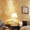 Non woven 3D Wallpaper European hook flower background wall bedroom living room el wallpaper wall papers home decor U61