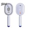 Detangling Hair Brush Electric Steam with Water Spray Reduce Frizz Anti-Static Misting Hairbrush Portable Travel Cordless Fluffy Short