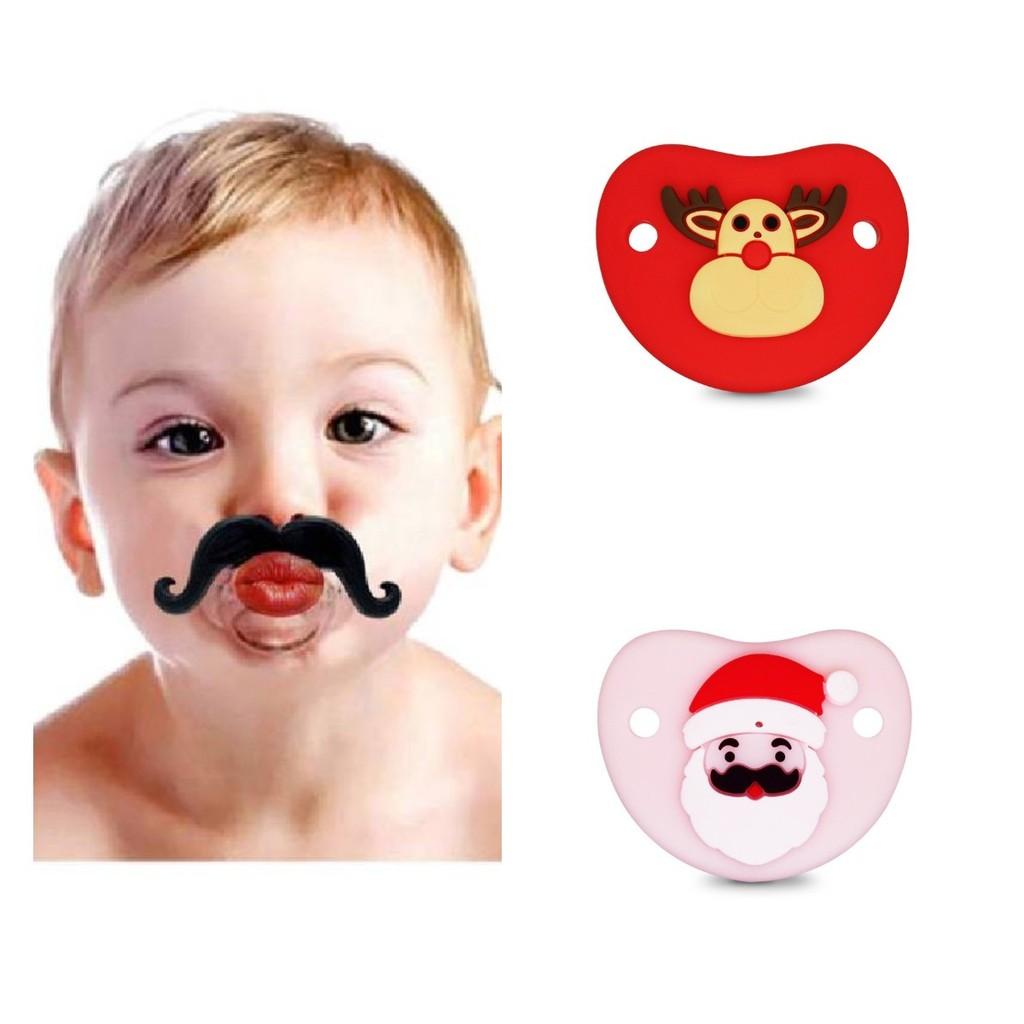 Baby Full Silicone Soothing Pacifier Adorable Creative Sleep Type Thumb Shape