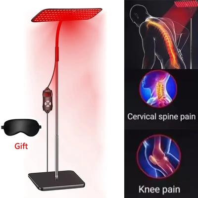 660nm & 850nm Near Infrared Light Device 25W LED Red Light Therapy Lamp with Stand Facial Skin Care for Relief Muscle Joint Pain