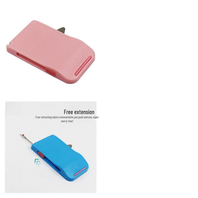 Third Gen Multi-purpose Sewing Tool: Sleeve Patch Template, Seam Press, Thread Removal Knife