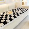 Light Luxury Full Set Of New High-End Winter Non-Slip Seat Cushions, Thickened Leather Sofa Special Cushions, Sofa Cover Towels, Sofa Cushions