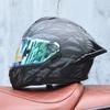 Motorcycle helmet,ABS men's and women's dual lens full face helmet, motorcycle sports car, all season full face helmet DOT