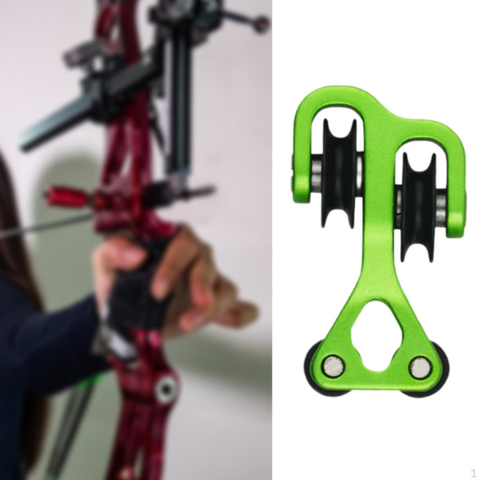 

Роздільник струн для носового тросу, полювання, на відкритому повітрі, ролики для ковзання, аксесуари, розгалужувач кабелю зелений