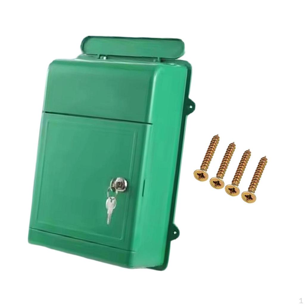 Large Capacity Wall-Mounted Drop Box with Key Access for School And Office Use