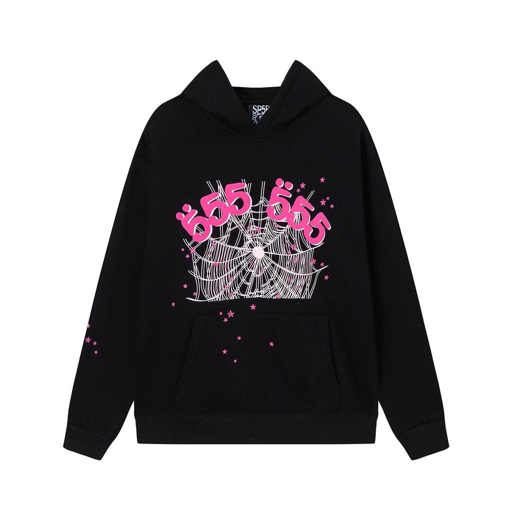 SP5der Spinnenweb Plus Velours Hoodie & Joggingbroek Set - Unisex Trendy Streetwear