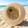 Fashion Big Size 58-60Cm Sun Hat For Man Unisex Outdoors Beach Sunscreen Jazz Straw Hat Summer Travel Vacation Beach Panama Cap