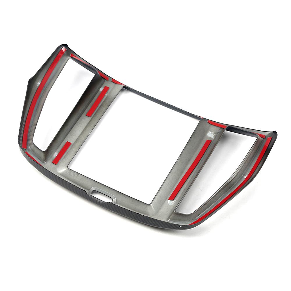 For Volvo XC60 2018-2024 Interior Center Console Navigation GPS Navigator Frame Trim ABS Decoration Interior Moulding Sticker