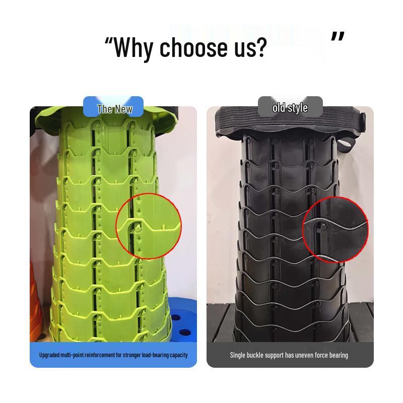 Baichengdao Rainbow Portable Folding Stool