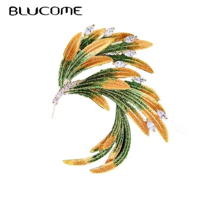 New Phoenix Wing Flower Brooch Elegant Suit Cheongsam Atmosphere Animal Wing Corsage Accessories Suit Brooches