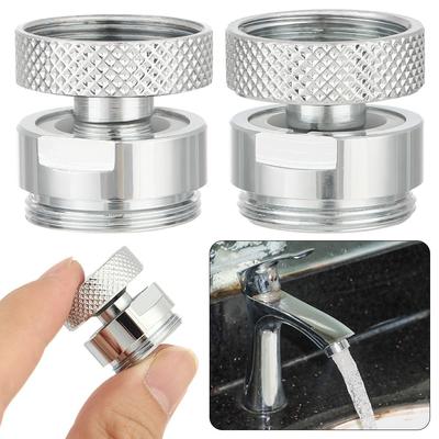 Faucet Fittings Swivel Aerator Adapter 360 Degree Adjustable Faucet Adapter Tap Aerator Connector