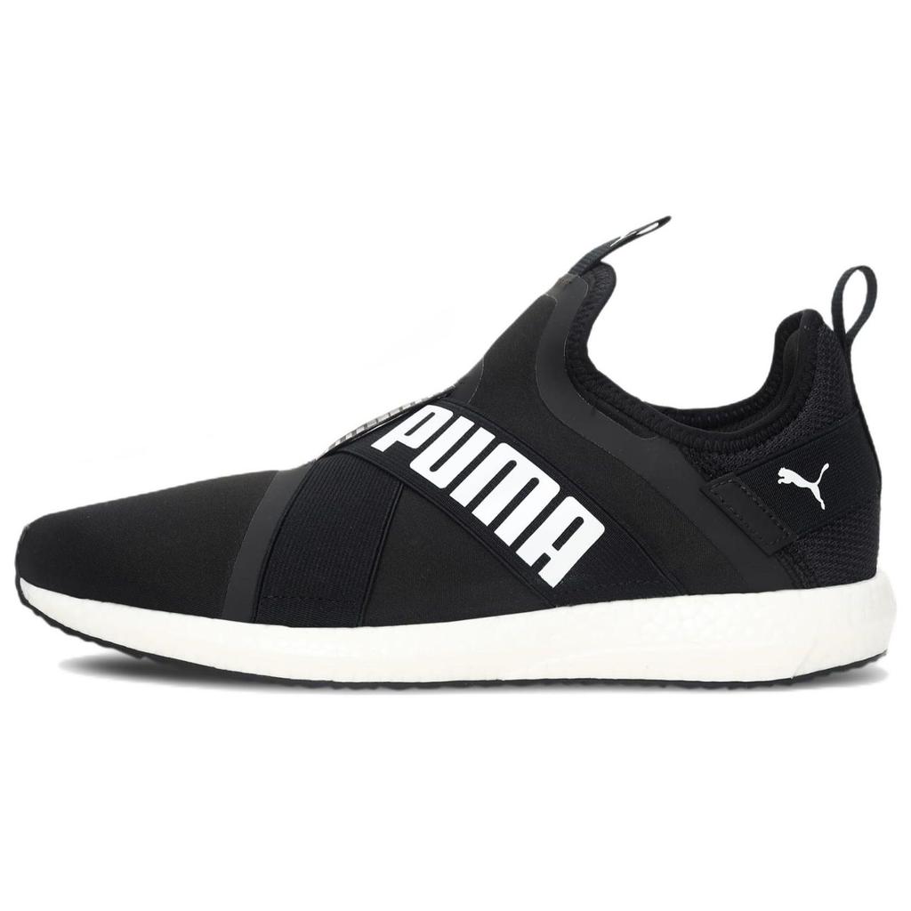 Puma Mega NRGY X V2 Low Top Running Shoes Men Running Shoes Black White 192968-02