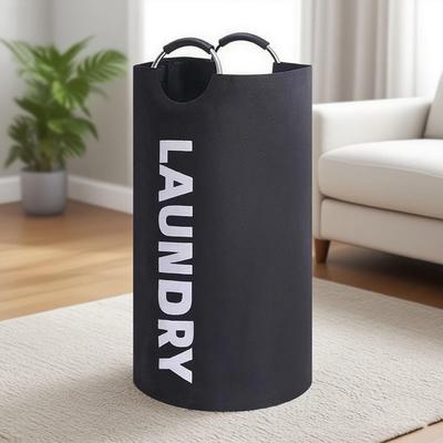 Foldable Large Capacity Oxford Cloth Laundry Hamper for Bathroom