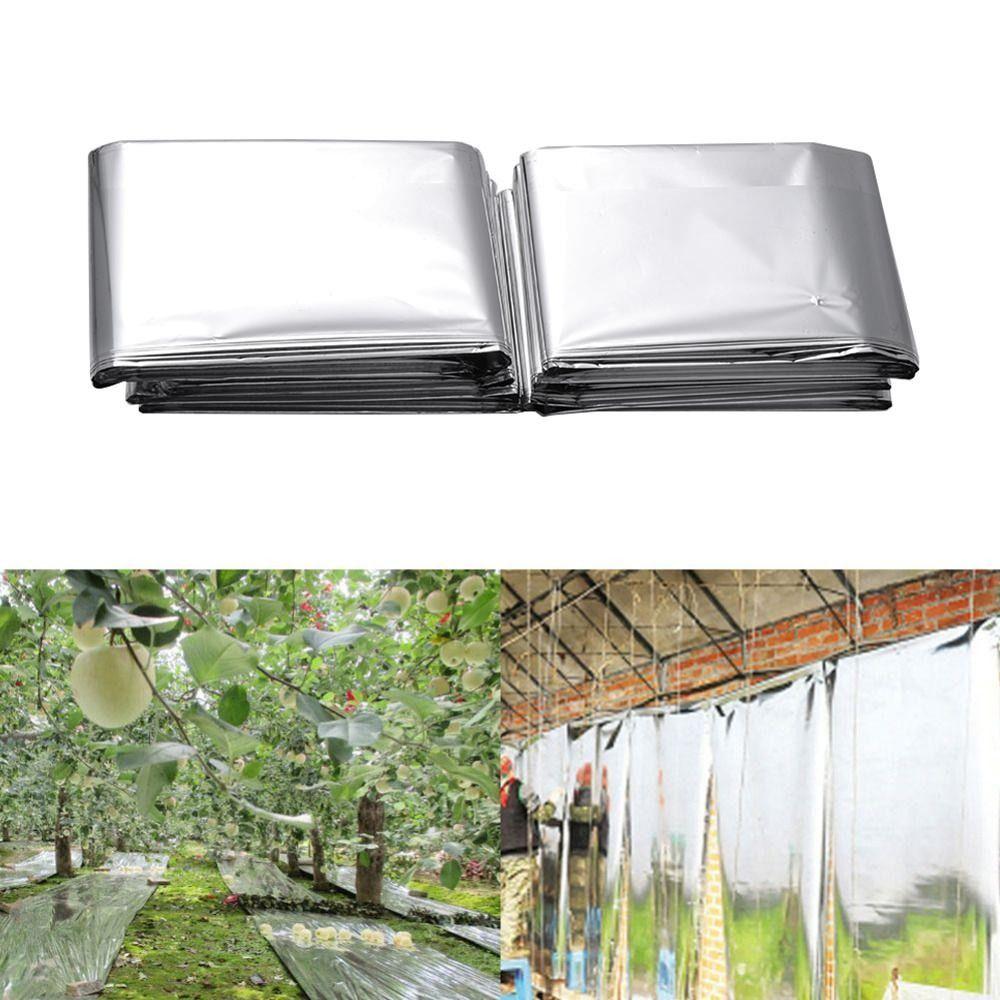 1/2PCS Double Side Hydroponic Highly Reflective Film Shade Light Plant Covers