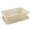 Youheyoumi 500ml Biodegradable Disposable Lunch Box, 300 Sets