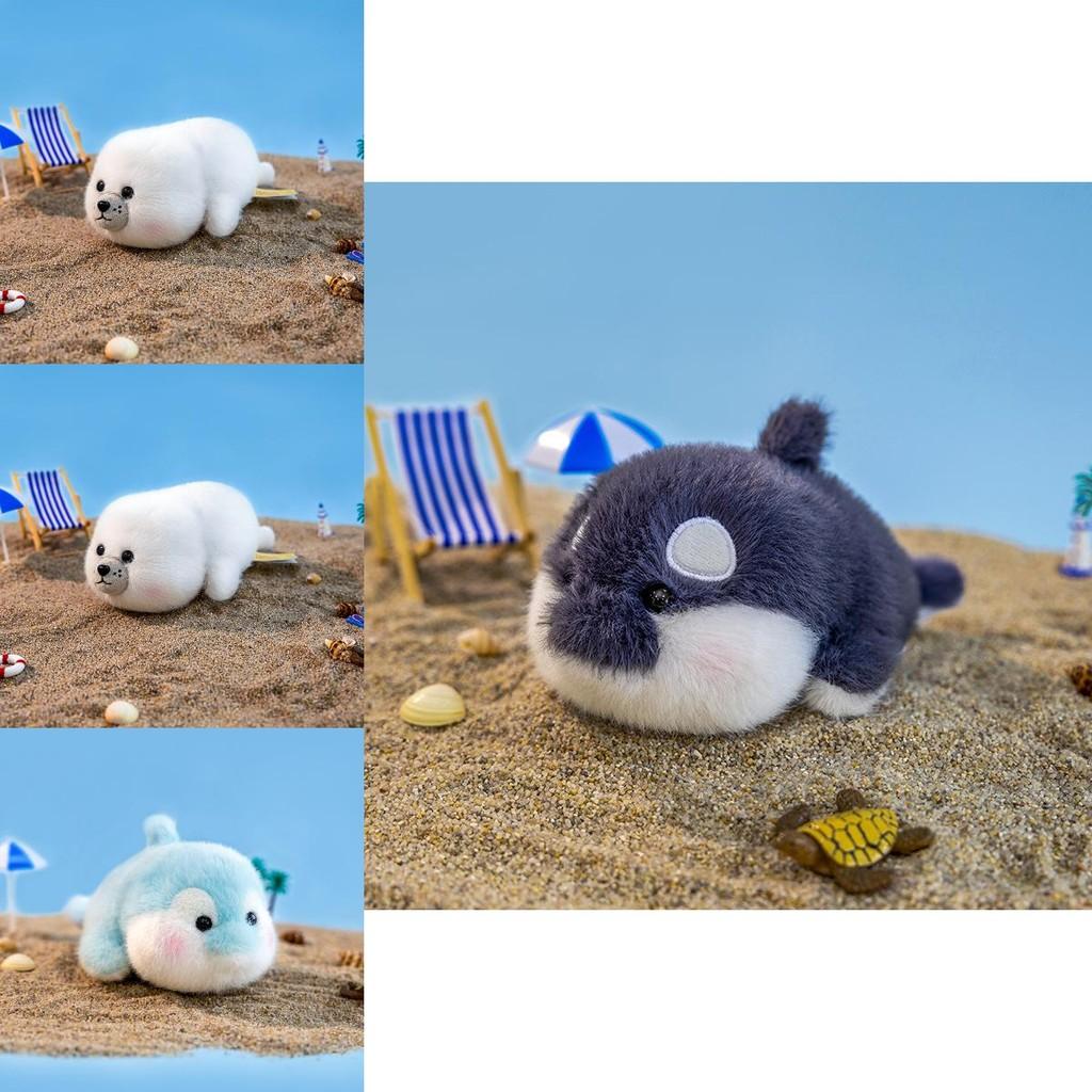 Cute Cartoon Seal Whale Walrus Plush Toy Doll For Kids And Collectors