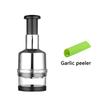 Garlic Onion Chopper Manual Pressed Garlic Press Machine Garlic Squeezer Fruit Vegetable Chopper Multifunction Kitchen Tool