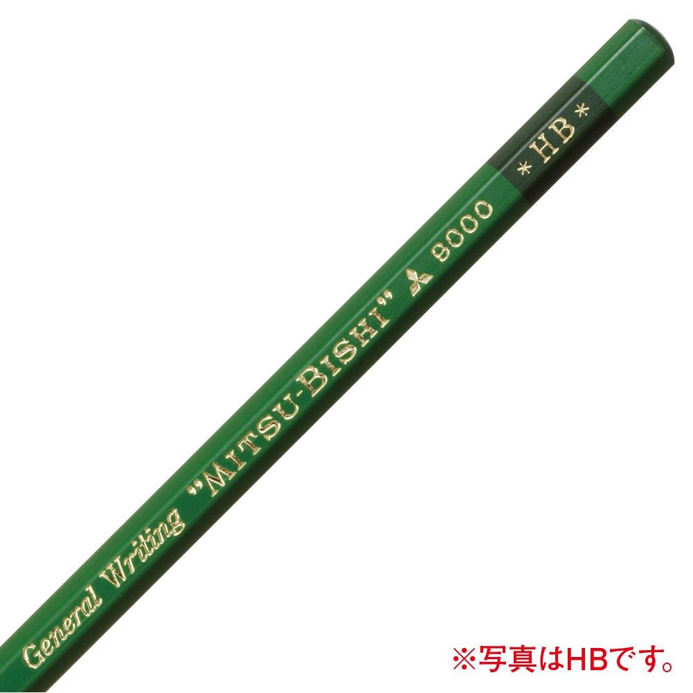 Mitsubishi Pencil Office Pencil 9000 Pack of K90003B 3B, 12,