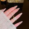 Fashion Light Luxury Titanium Steel Necklace Women'S High-End Pendant Sweet Temperament Collarbone Chain Does Not Fade Accessories