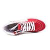 Vans Sk8 High Top Skate Shoes Unisex Sneakers White Red VN0A32QG4FX