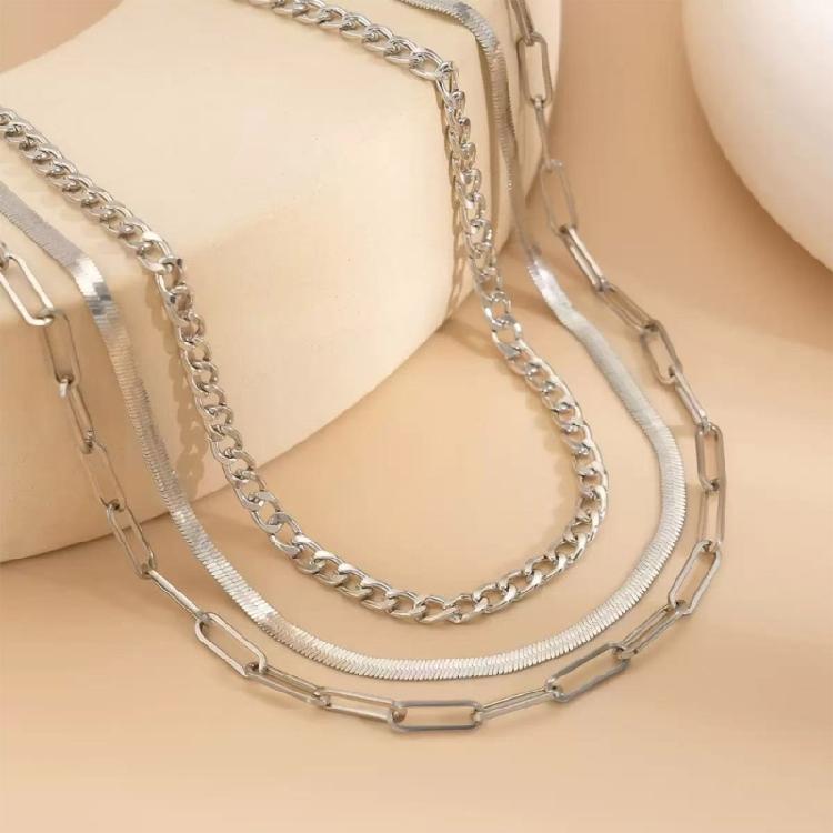 Adjustable Length Necklace Layering Necklace Woman Clavicle Chain Business Meeting Jewelry Stylish Neck Accessory