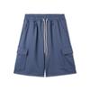 Upper Trophy Comma Two-Pocket Cargo Bermuda Mid-Length Pants_Green