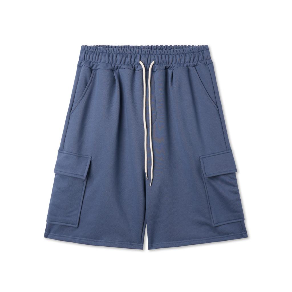 Upper Trophy Comma Two-Pocket Cargo Bermuda Mid-Length Pants_Green