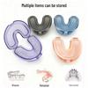 Portable U-shaped Orthodontic Retainer Storage Box for Adults & Children