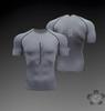 2024PRO Men's Fitness Quick-Dry Bodybuilding T-Shirt - Breathable, Tight Abdomen Shaping, Short Sleeve.