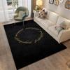 The Middle Earth Map Ring Pattern Area Rug Large Carpet for Living Room Bedroom Sofa Doormat Decoration,kids Non-slip Floor Mat