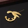 Anime Violet Evergarden Brož Slitina Odznak Cosplay Zlaté odznaky Brož Rekvizita Kostýmní doplňky Fanoušci Dárky