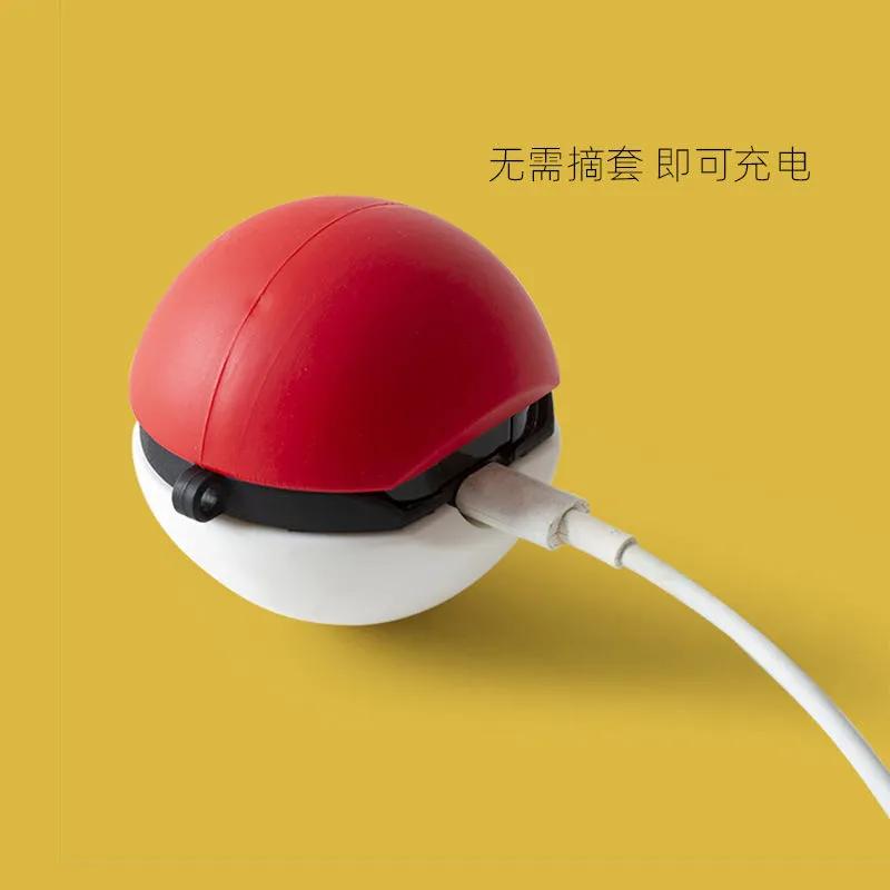 Poke Ball for Samsung Galaxy Buds 2 Pro Case for Buds Live / FE / Buds2 EArphone Cases Protective Sleeve Funda Cover