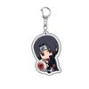Naruto Shippuden Uzumaki Naruto Acrylic Keychain Double Sided Anime Figure Backpack Pendant Key Ring Present for Fans