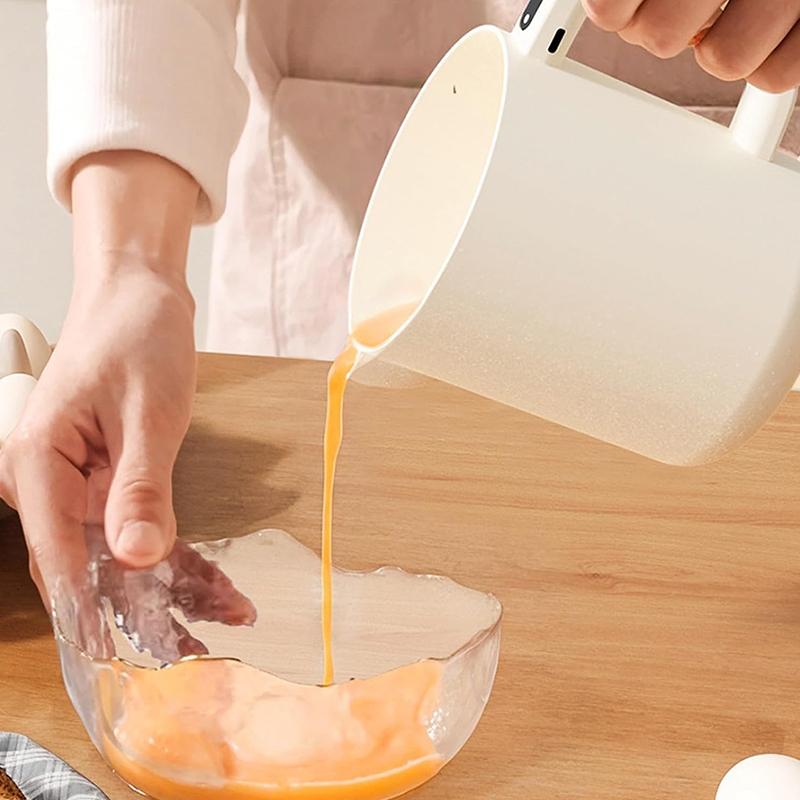 Egg Mixing Beater Automatic Stirring Cup Rechargeable Cream Frother Whisker For Kitchen Baking Cooking Kitchen Gadgets Tools