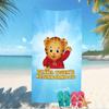 Beach Towel with Daniel Tiger's Neighborhood Pattern - soft,absorbent,machine washable Lightweight&Modern,swimming,Travel Essentials